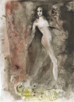 Leonor Fini, Untitled, from The Flowers of Evil, 1964
