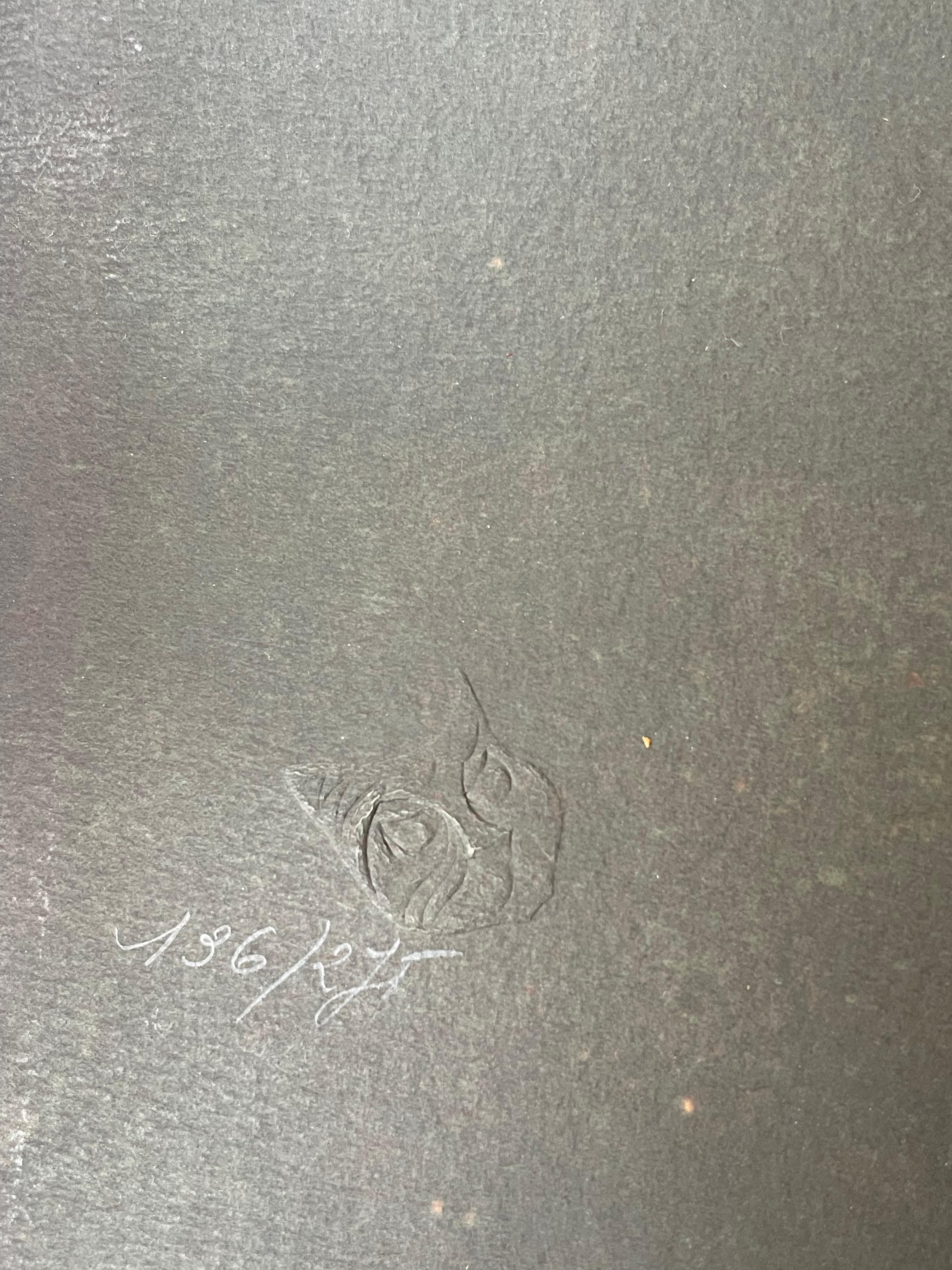 Leonor Fini, Frau mit Pfauenfedern gekleidet, um 1970 im Angebot 5