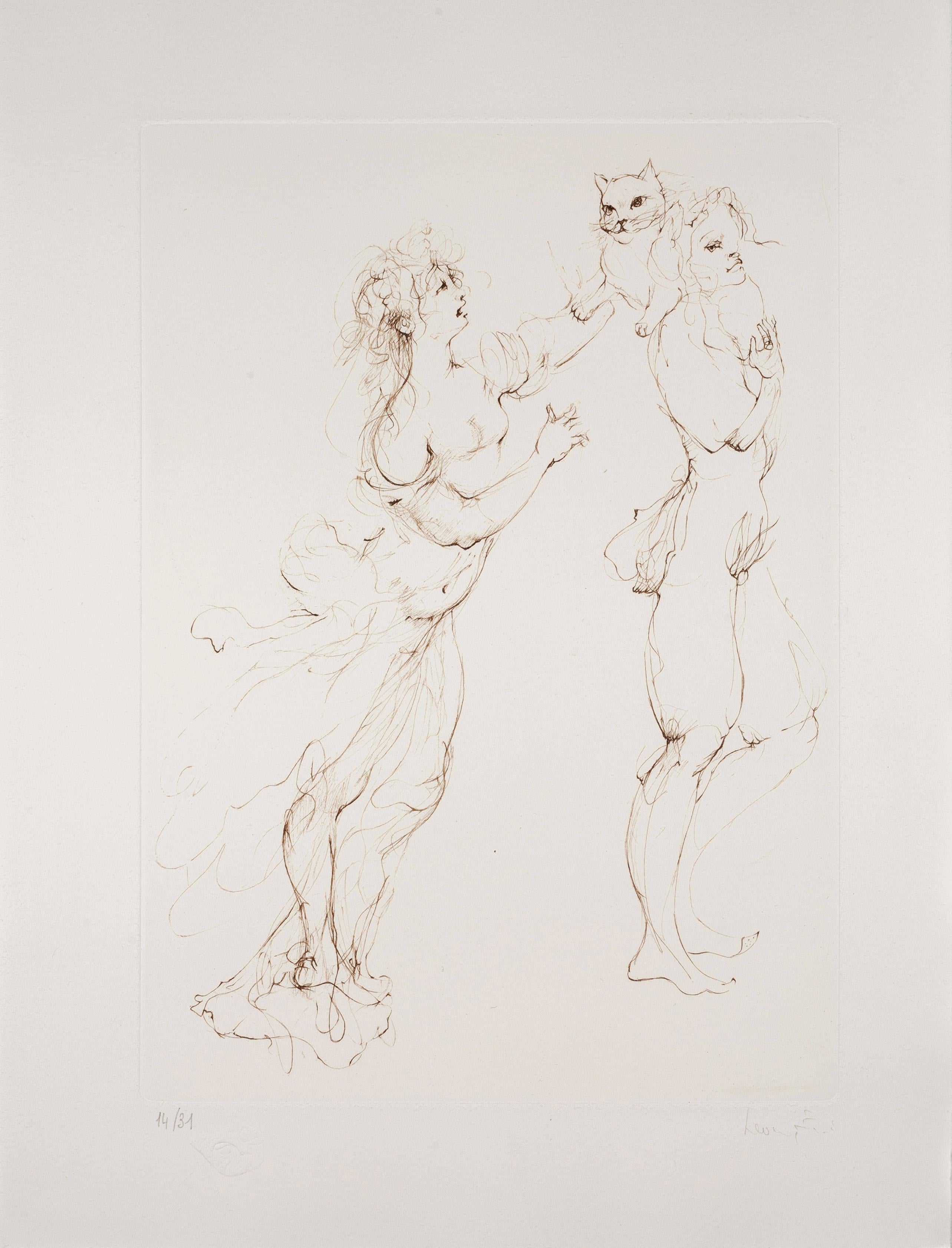 Leonor Fini Animal Print – Les Elus De La Nuit (2B)