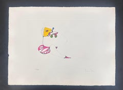 Ma fortune - Lithographie numérotée signée à la main par Leonor Fini, surréaliste, 1975
