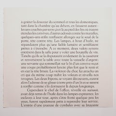 Studio di nudo - Litografia di Leonor Fini - Anni '70