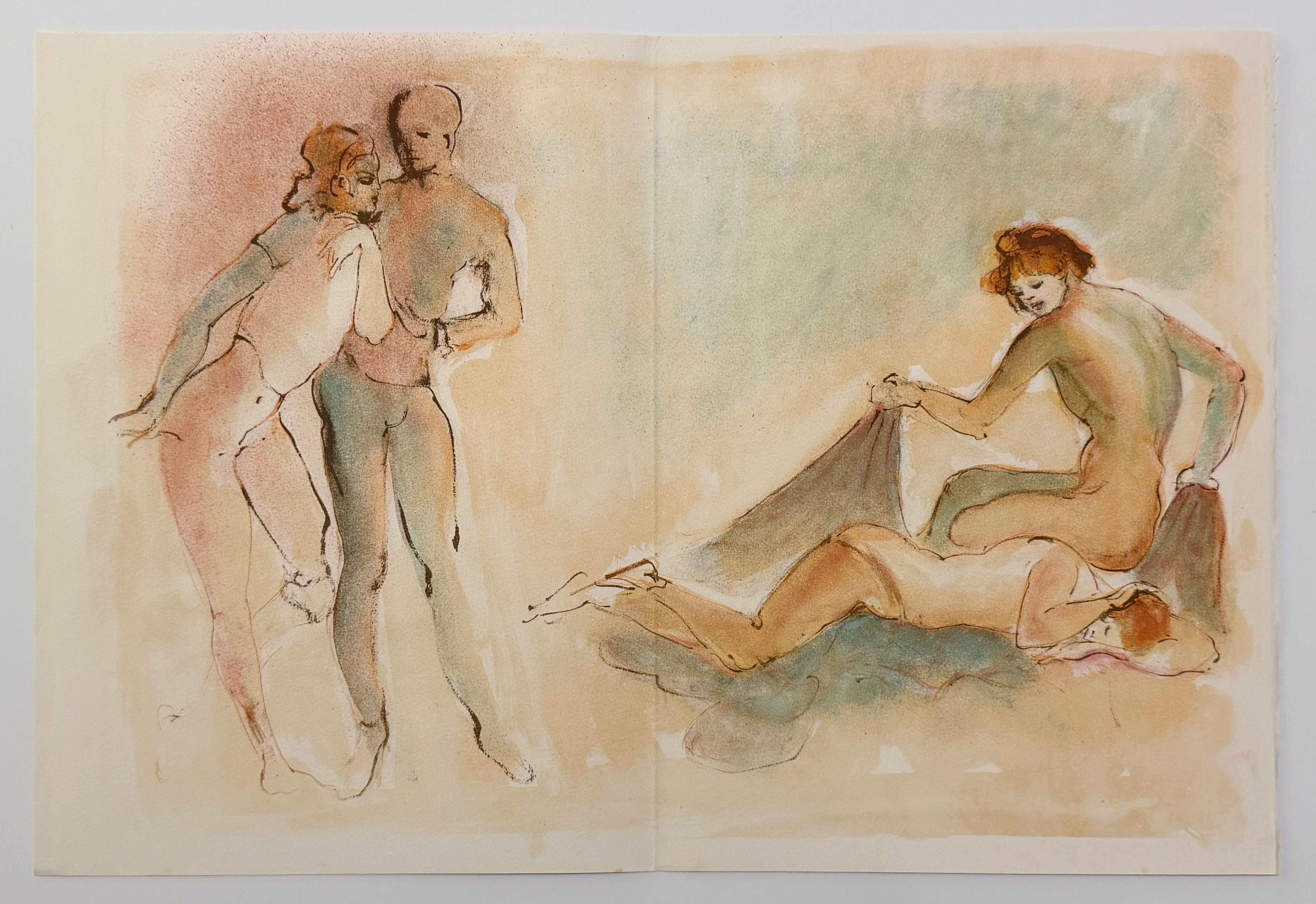 original lithograph for Parallèlement