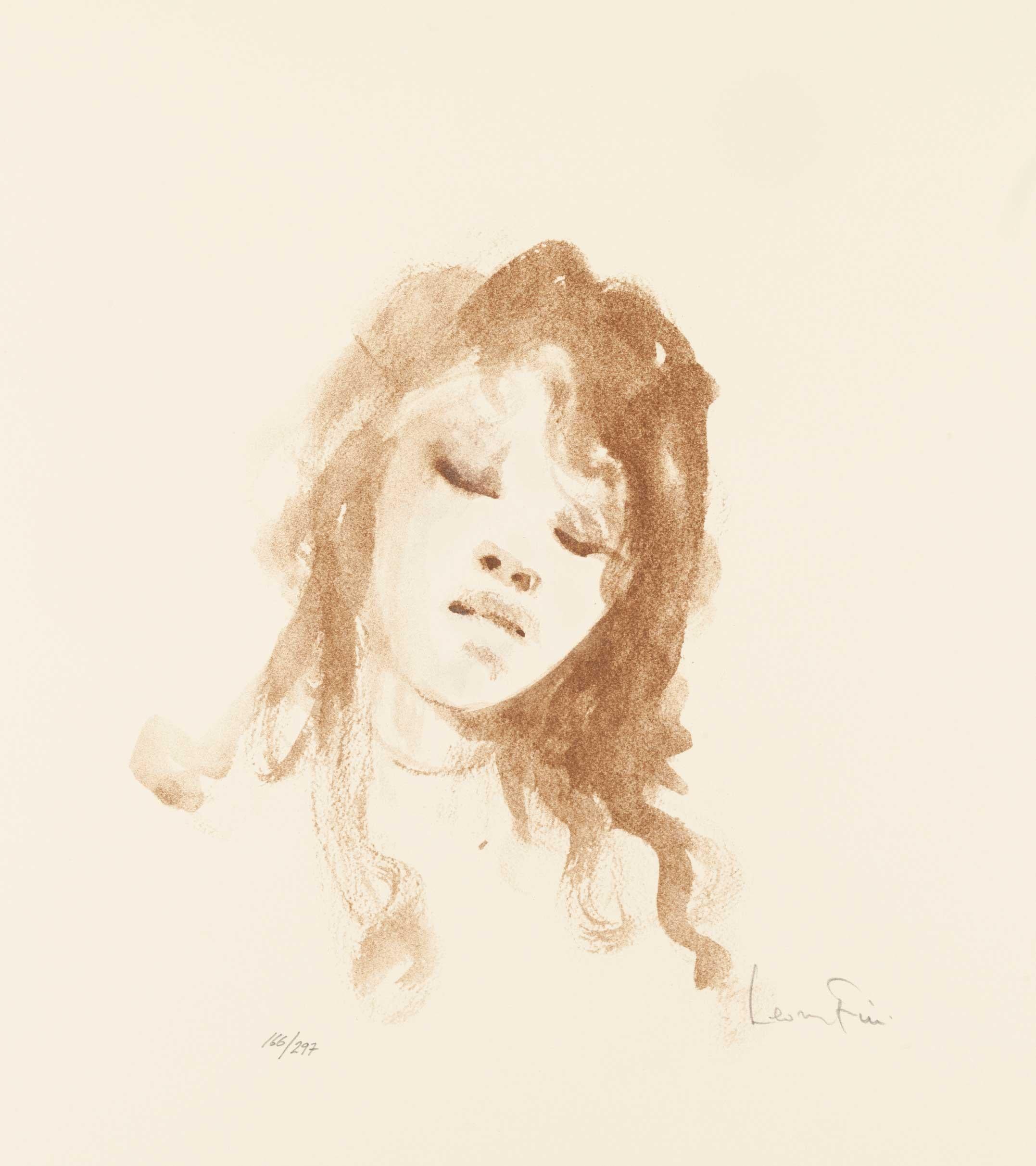 Leonor Fini Portrait Print - Portrait No. 12