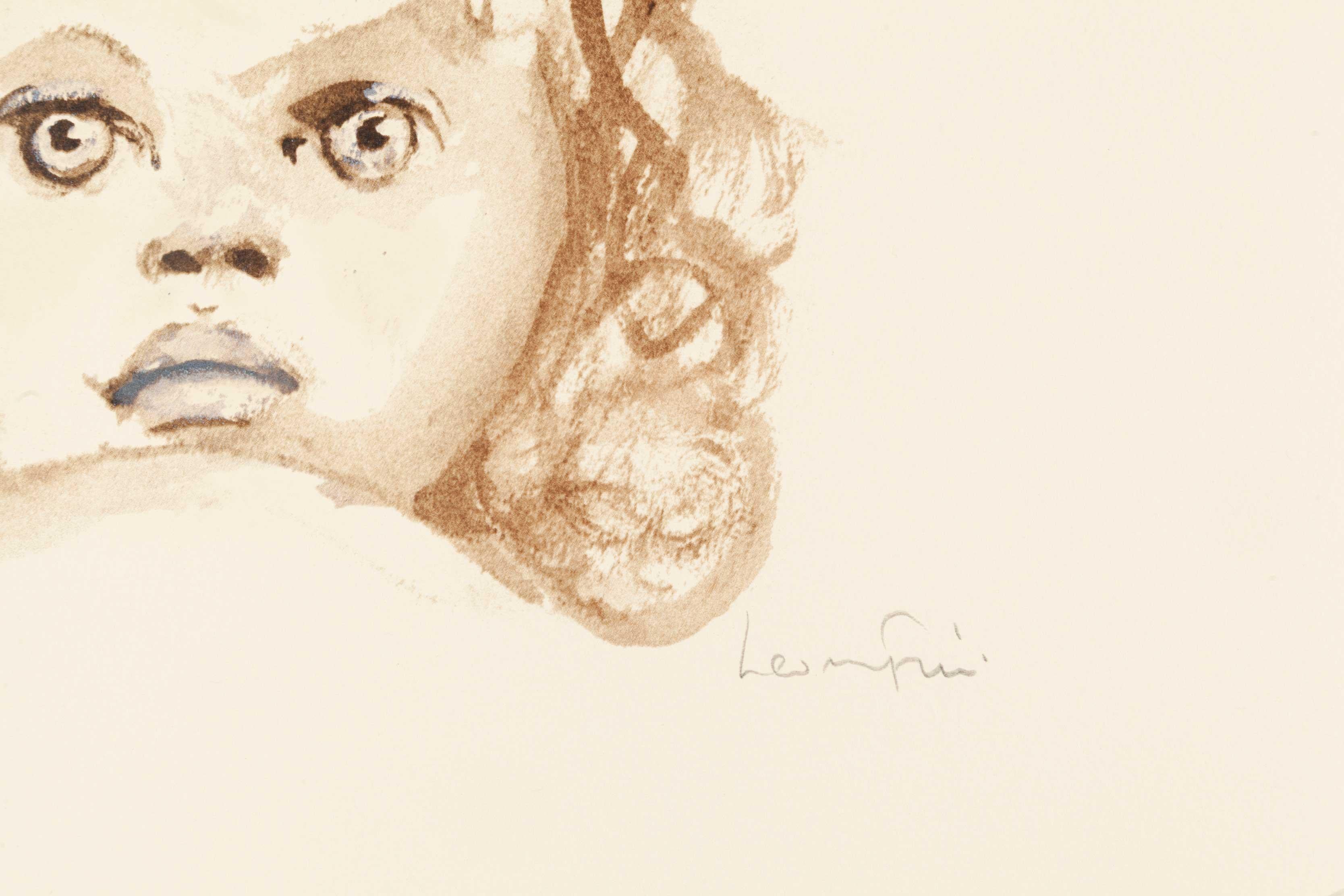 Portrait No. 14 - Print by Leonor Fini