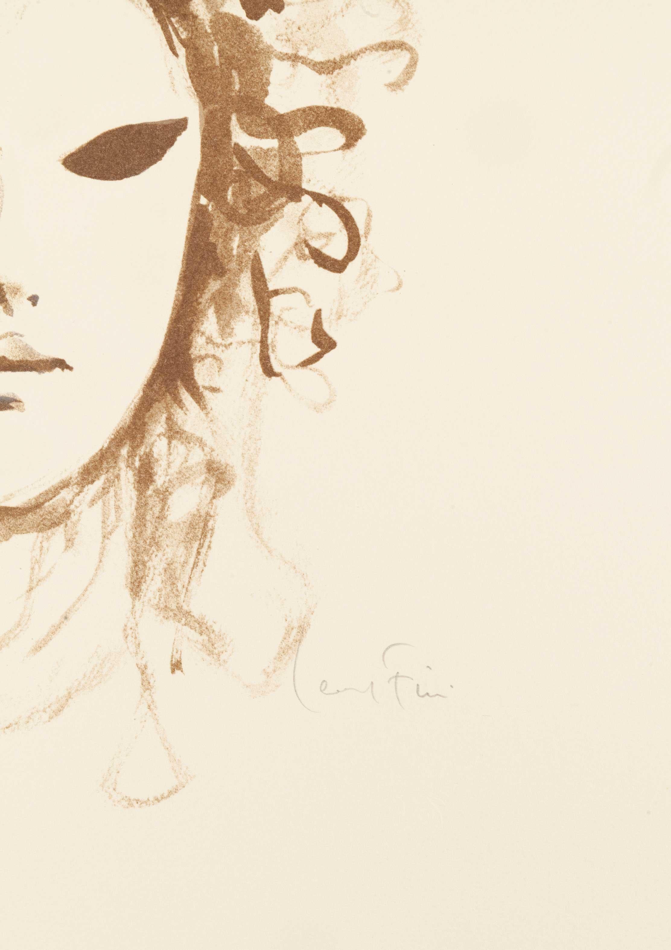 Portrait No. 5 - Print by Leonor Fini