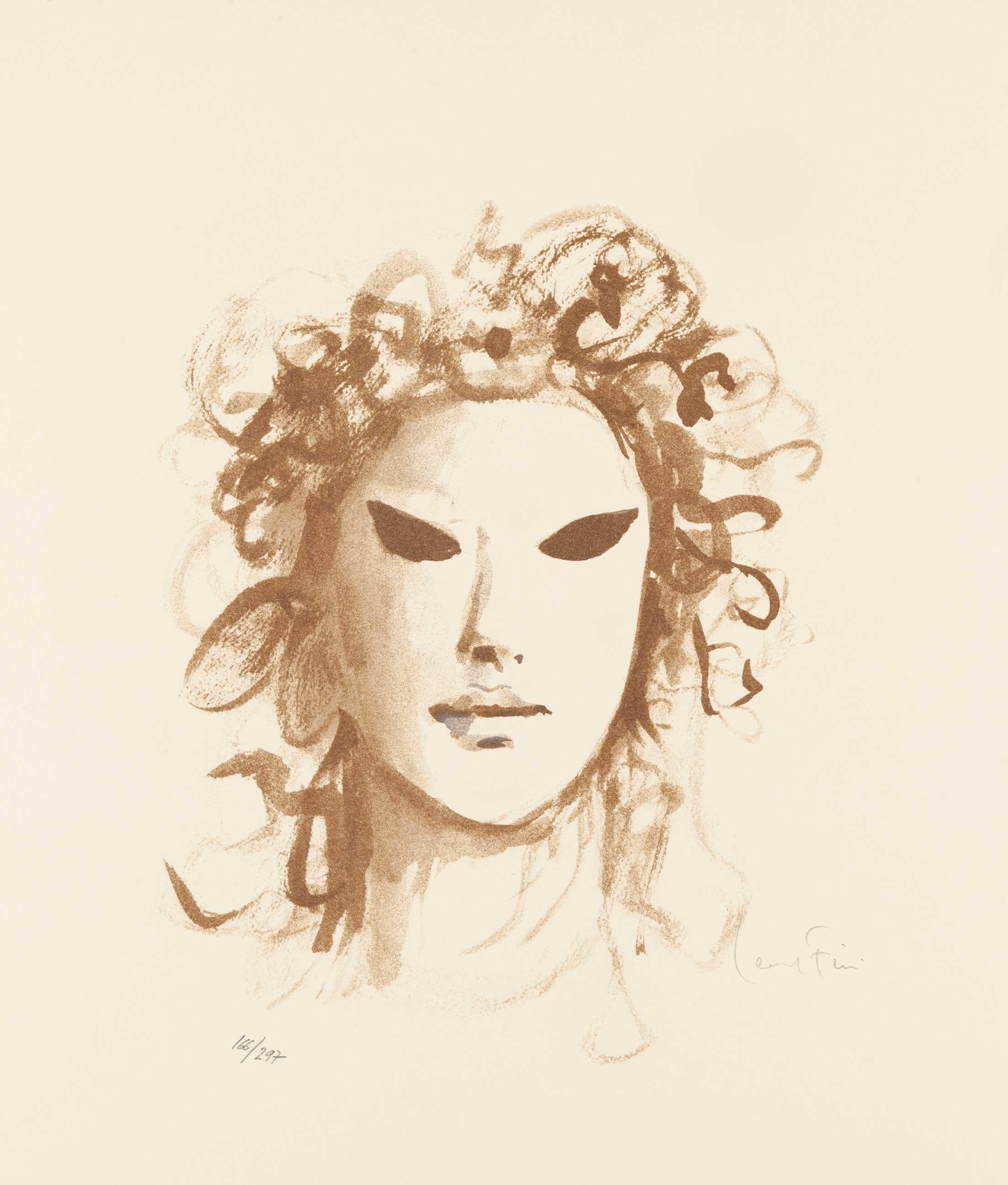 Leonor Fini Portrait Print - Portrait No. 5
