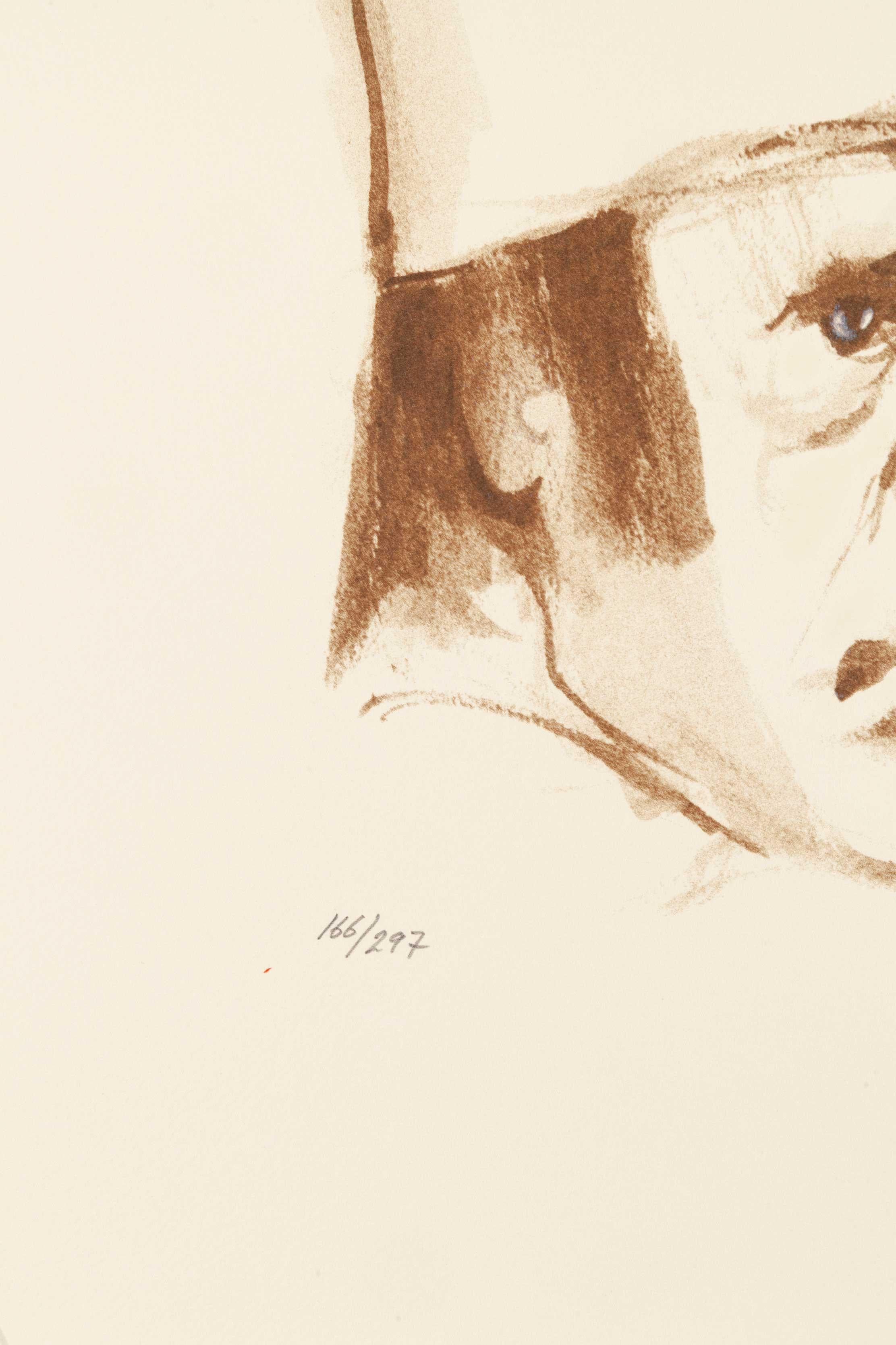 Retrato nº 6 - Print Surrealista de Leonor Fini
