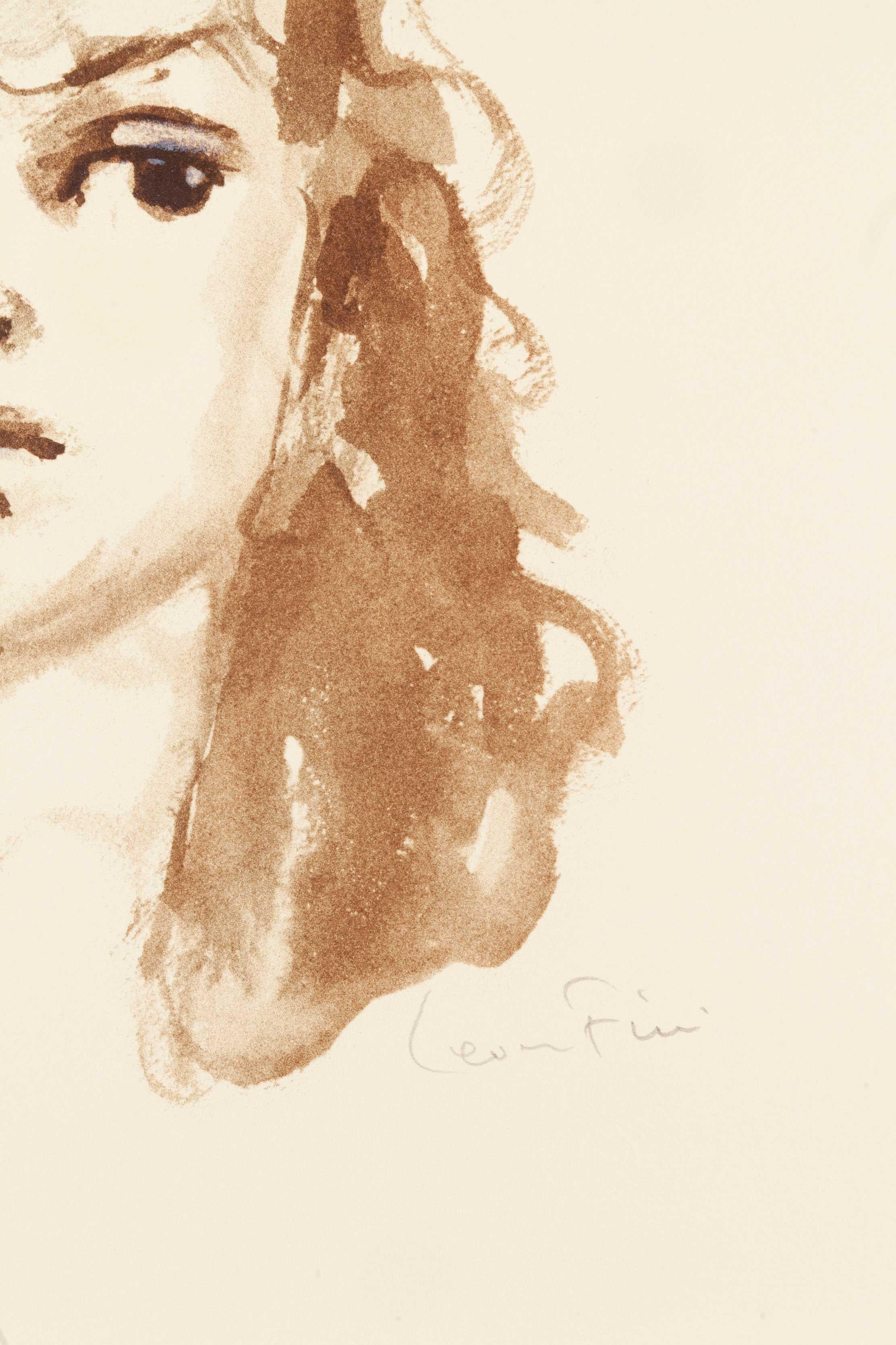 Portrait No. 7 - Print by Leonor Fini