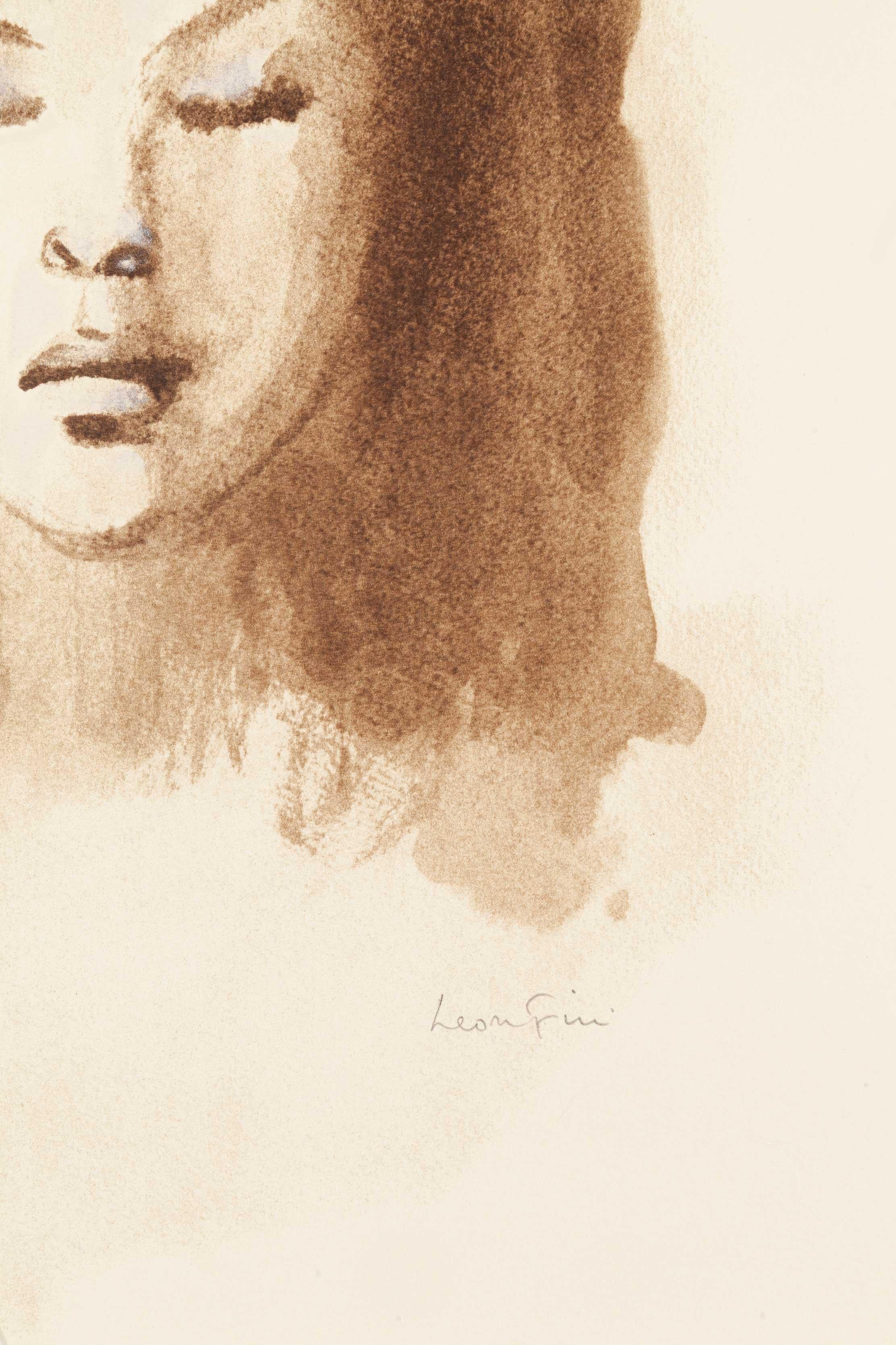 Portrait No. 8 - Print by Leonor Fini