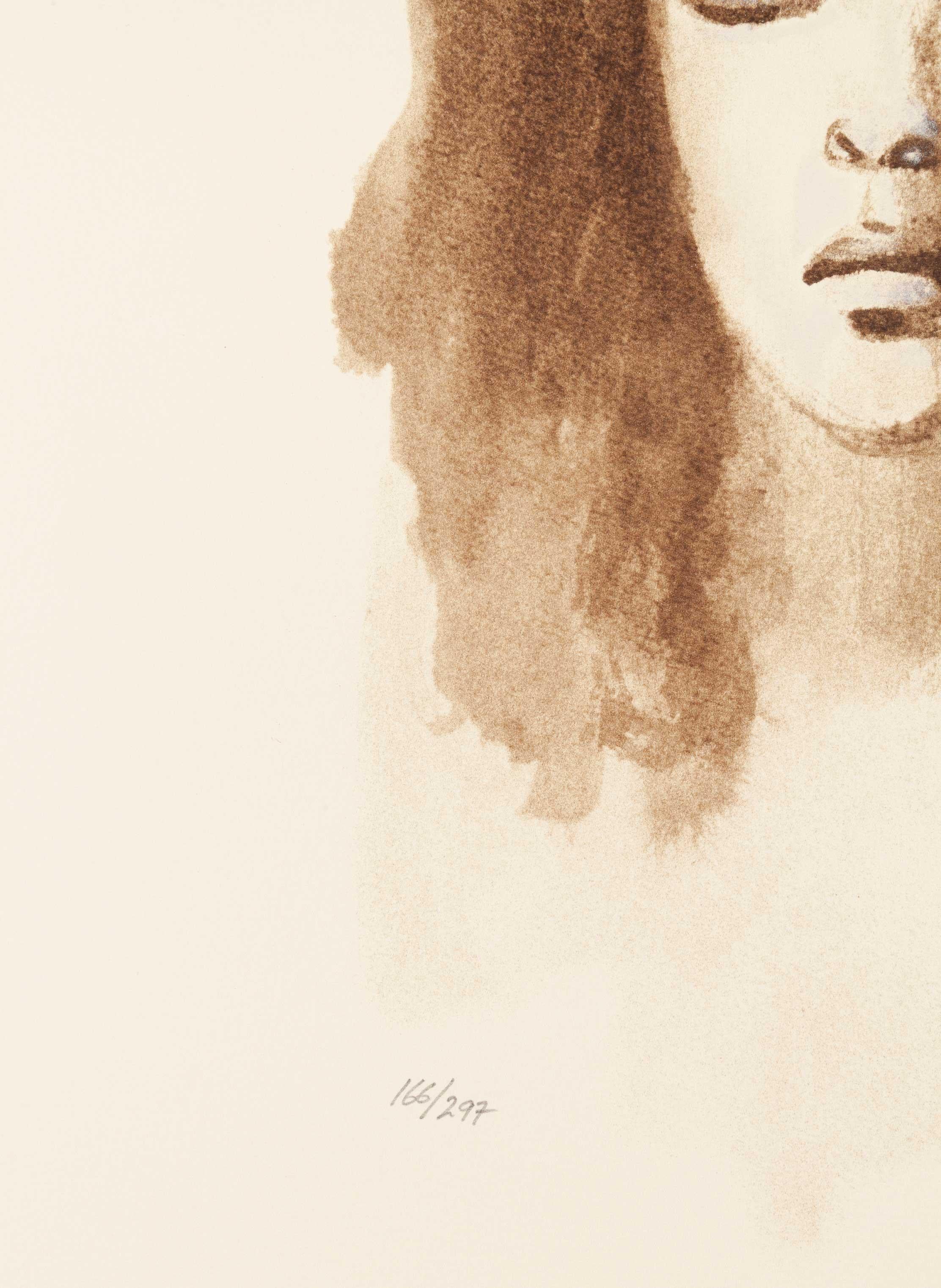 Portrait No. 8 - Surrealist Print by Leonor Fini
