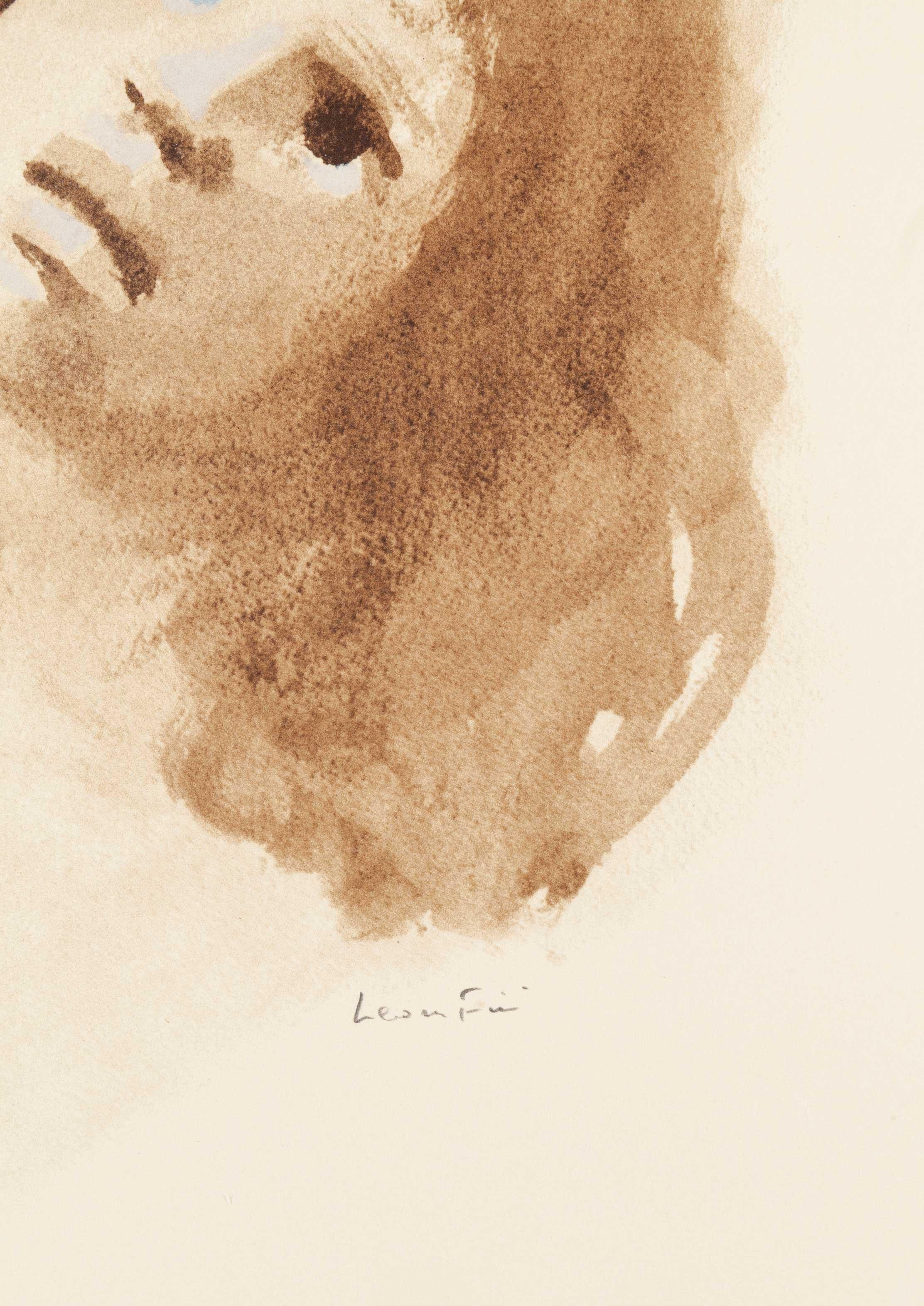 Portrait No. 9 - Print by Leonor Fini