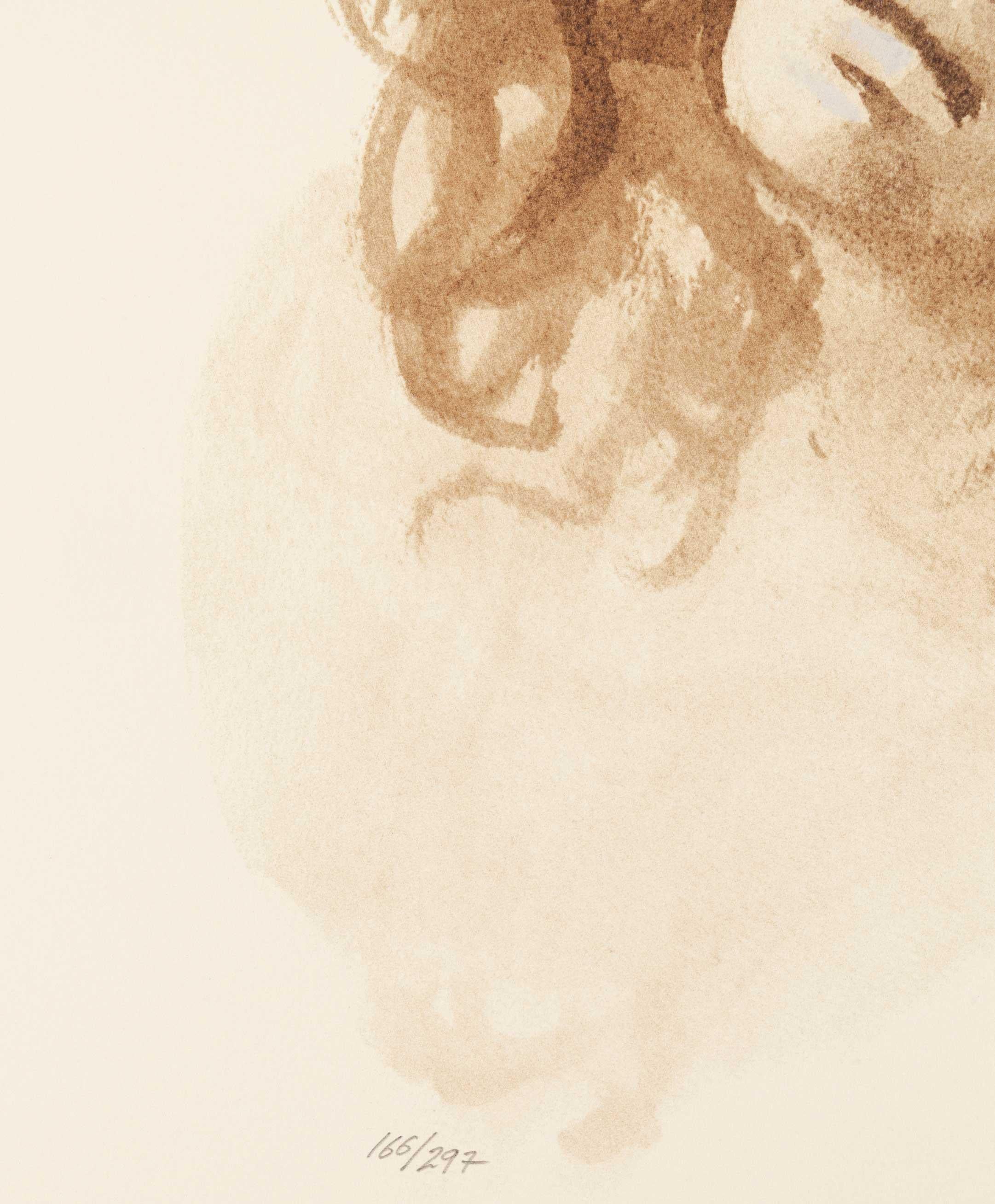 Portrait No. 9 - Surrealist Print by Leonor Fini