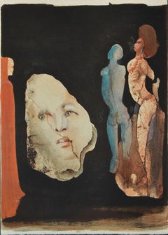 Satyricon - Original Lithograph by Leonor Fini - 1970