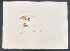 Surrealist composition - Hand-signed lithograph Leonor Fini Surrealist, 1975