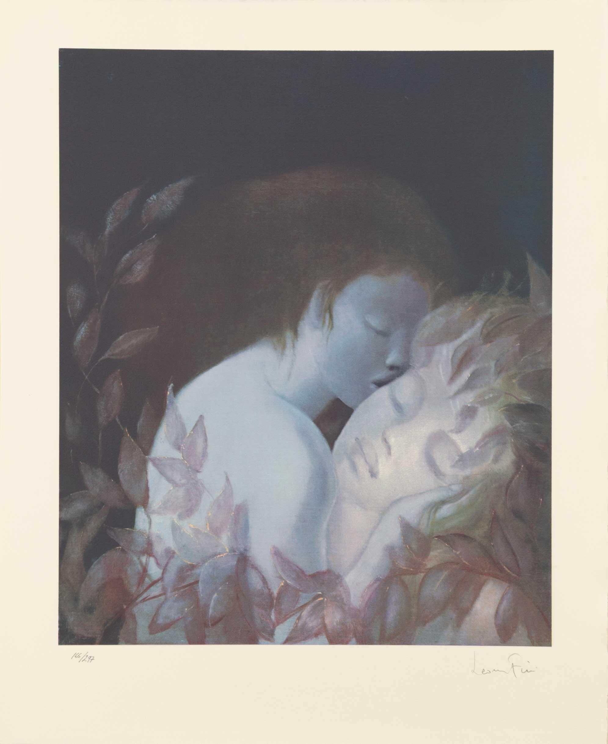Der Kuss – Print von Leonor Fini