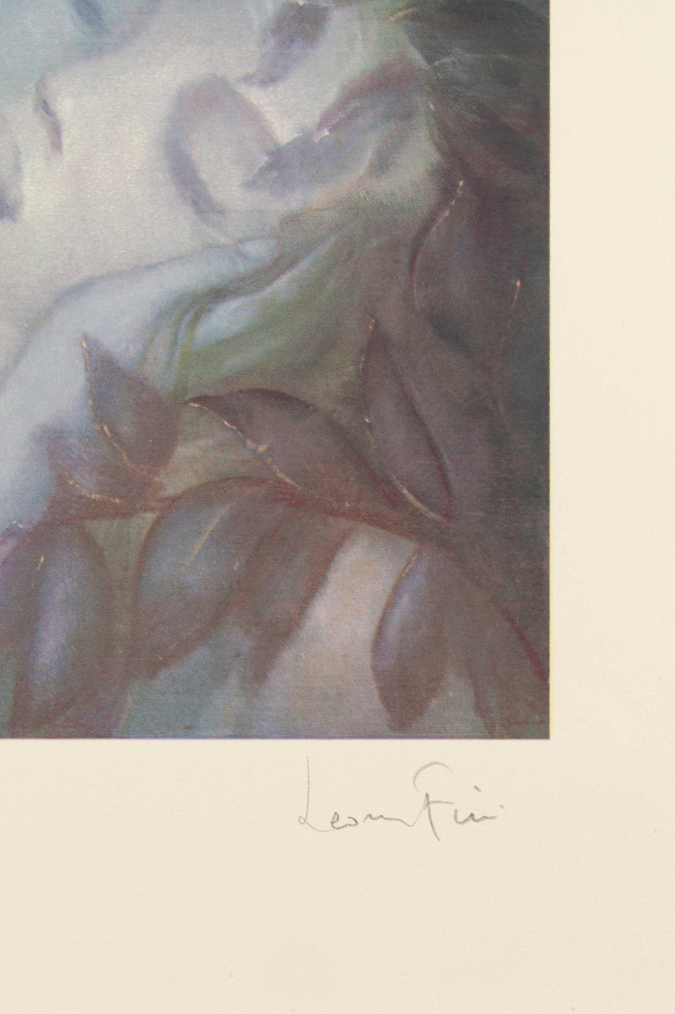 Der Kuss (Surrealismus), Print, von Leonor Fini