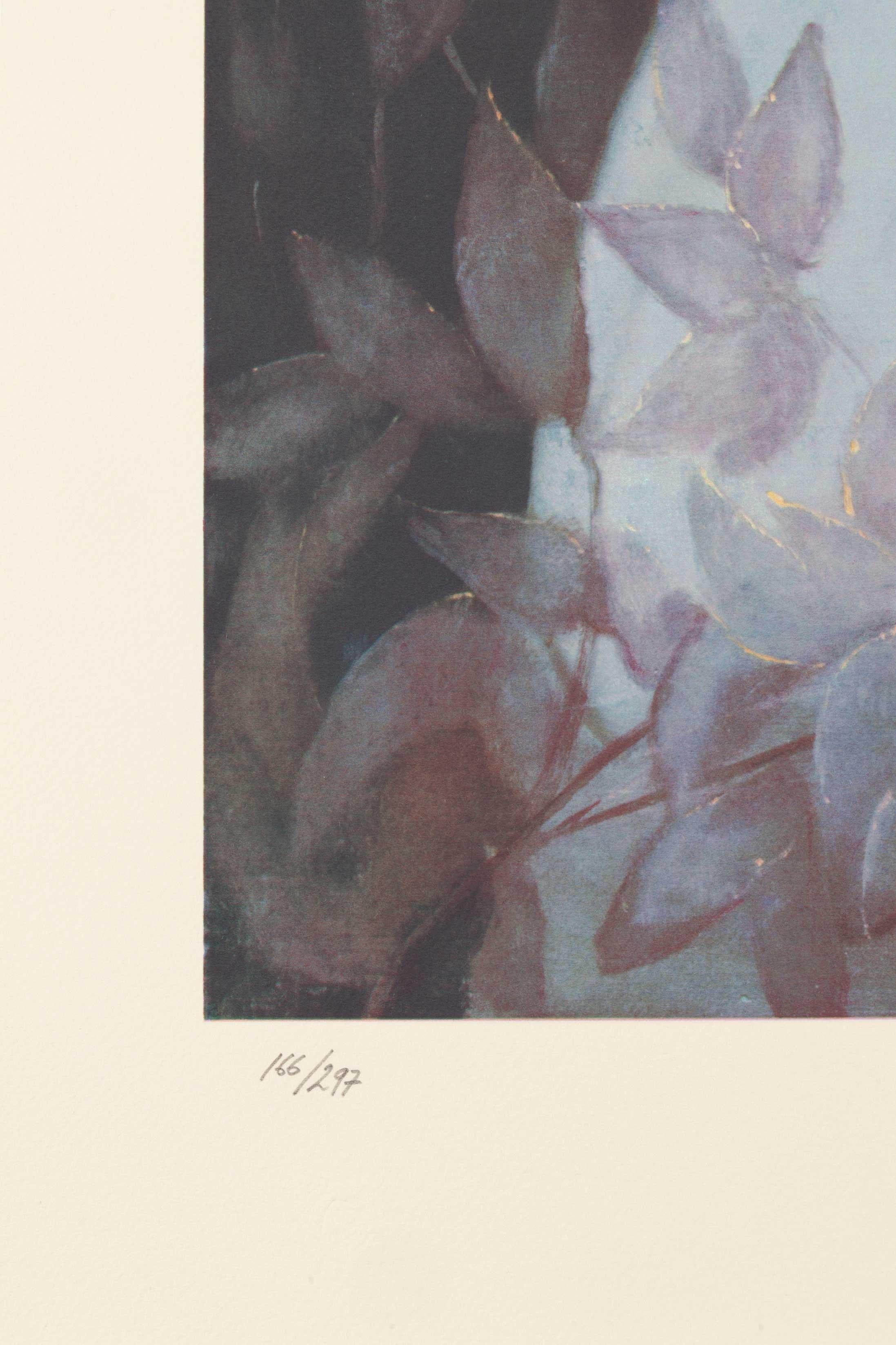 Der Kuss (Beige), Portrait Print, von Leonor Fini