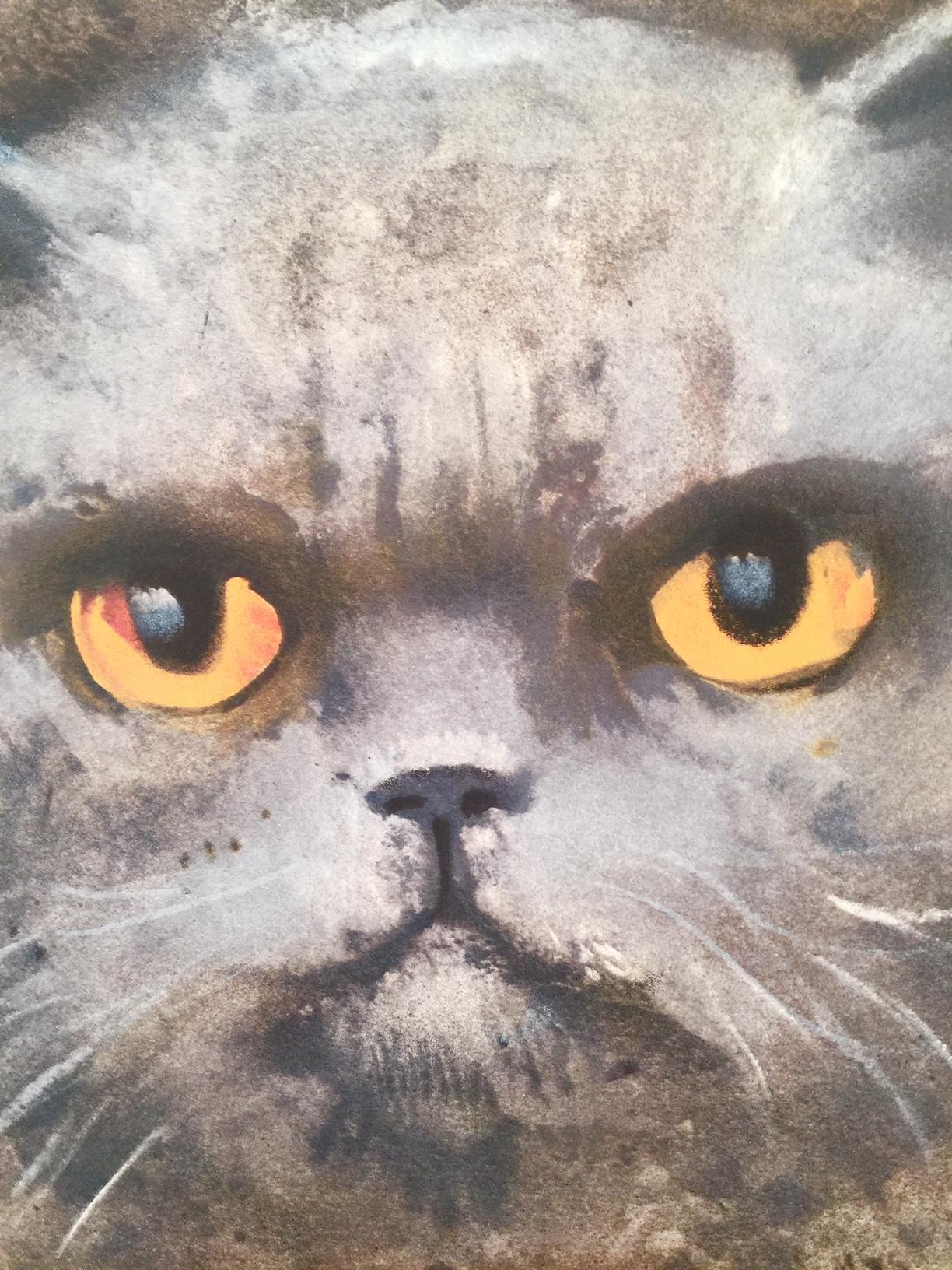 Ubu The Magical Cat - Print by Leonor Fini