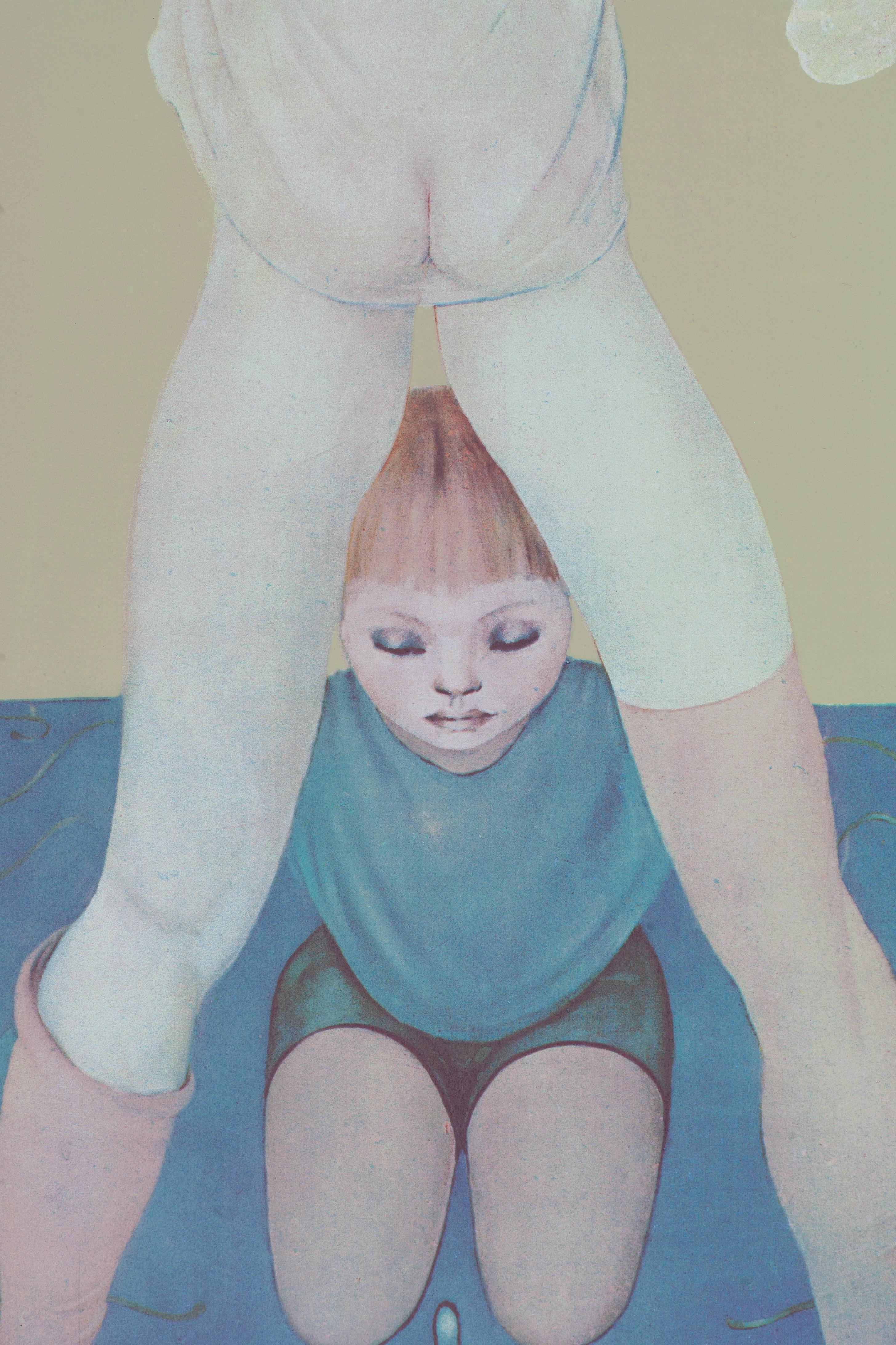 Unbetitelt (Spiegel) (Surrealismus), Print, von Leonor Fini
