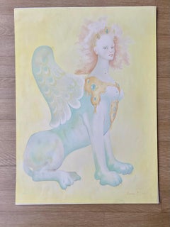 Leonor Fini - Sphinx Ariene, rare print on paper