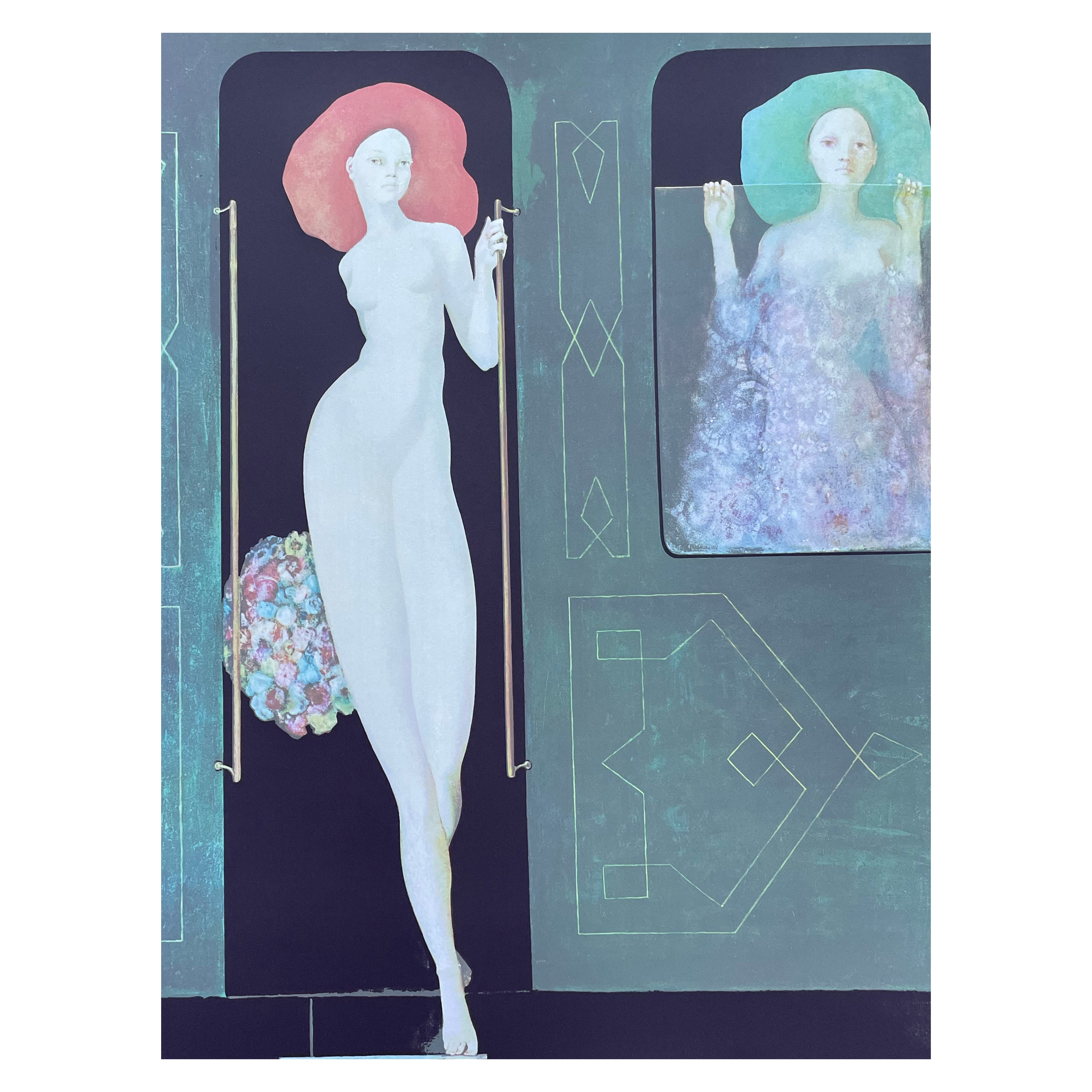 Leonor Fini , Vesper express, rare print on paper