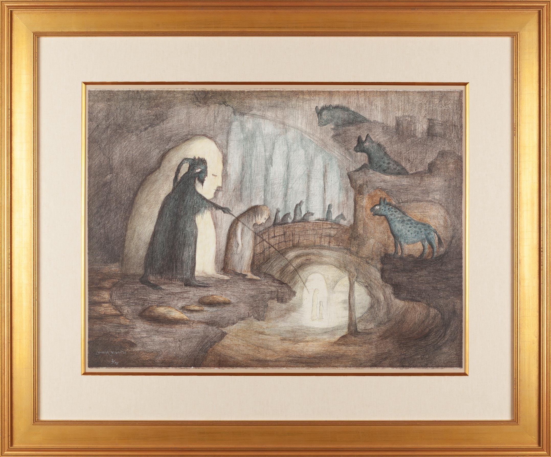 Leonora Carrington Landscape Print - Drue