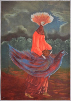 Leonora Carrington 3 British Mexican Master Art Lithograph Ld Ed Facsimile Sign