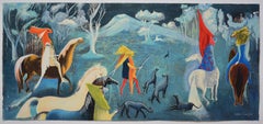 Leonora Carrington 4 - Lithographie de maître mexicain d'art britannique Ld Ed Facsimile Sign