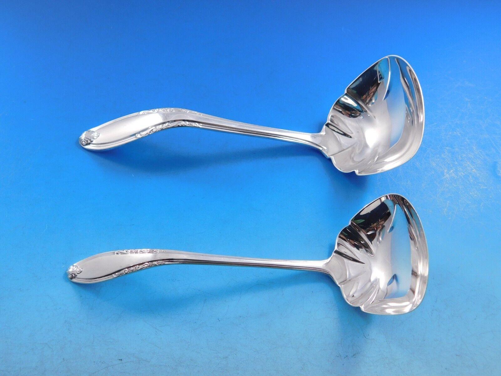 Leonore by Manchester Sterling Silver Flatware Set for 8 Service 84 pcs For Sale 1