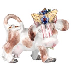 Leopald Anzengruber Keramiek Wien Earthenware Cow Figure