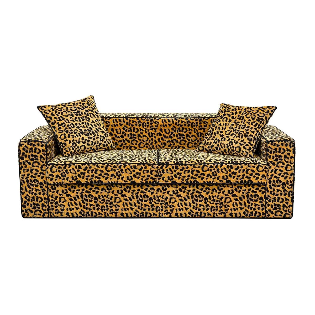 Leopard 2-Seat Sofa