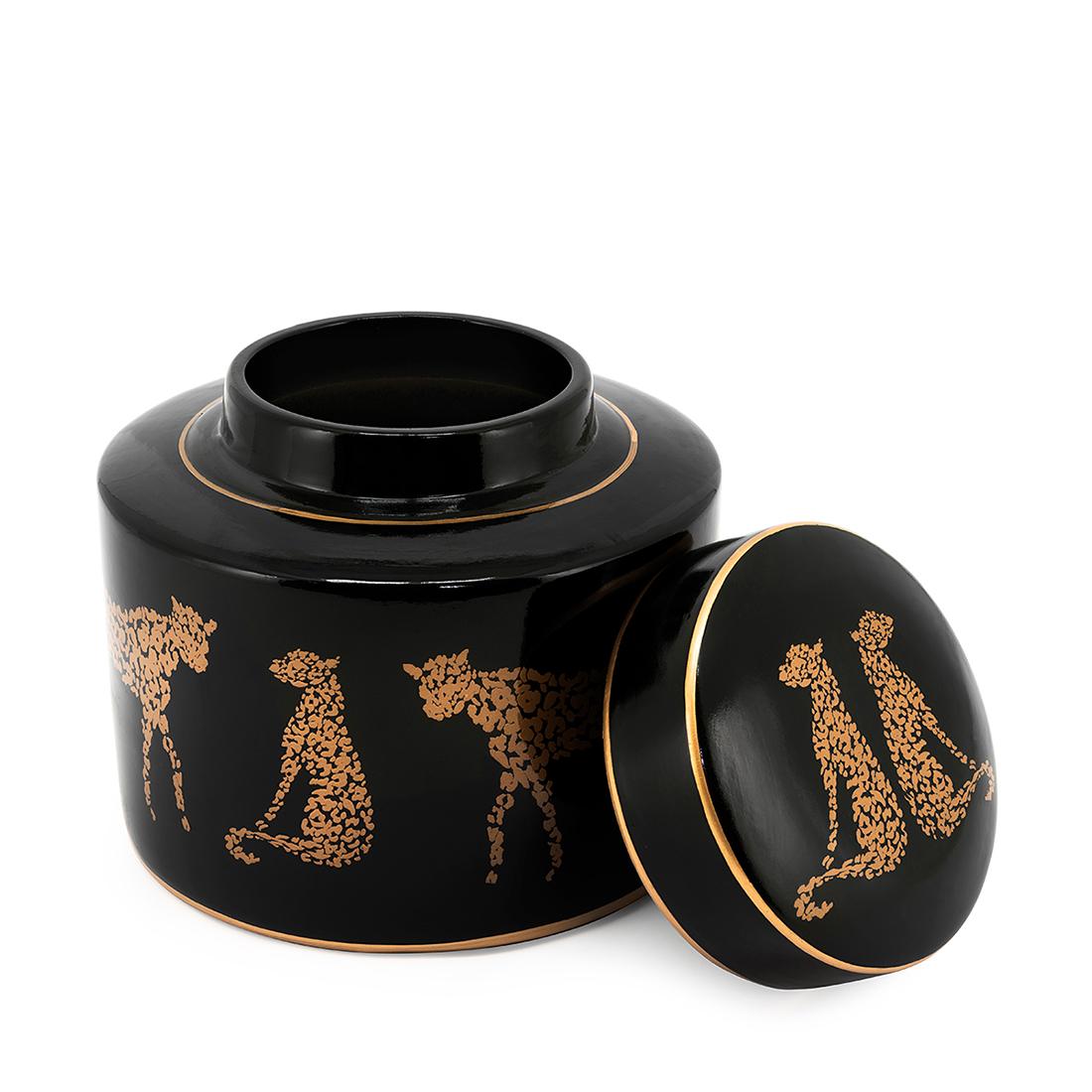 Leopard Box In New Condition In Paris, FR