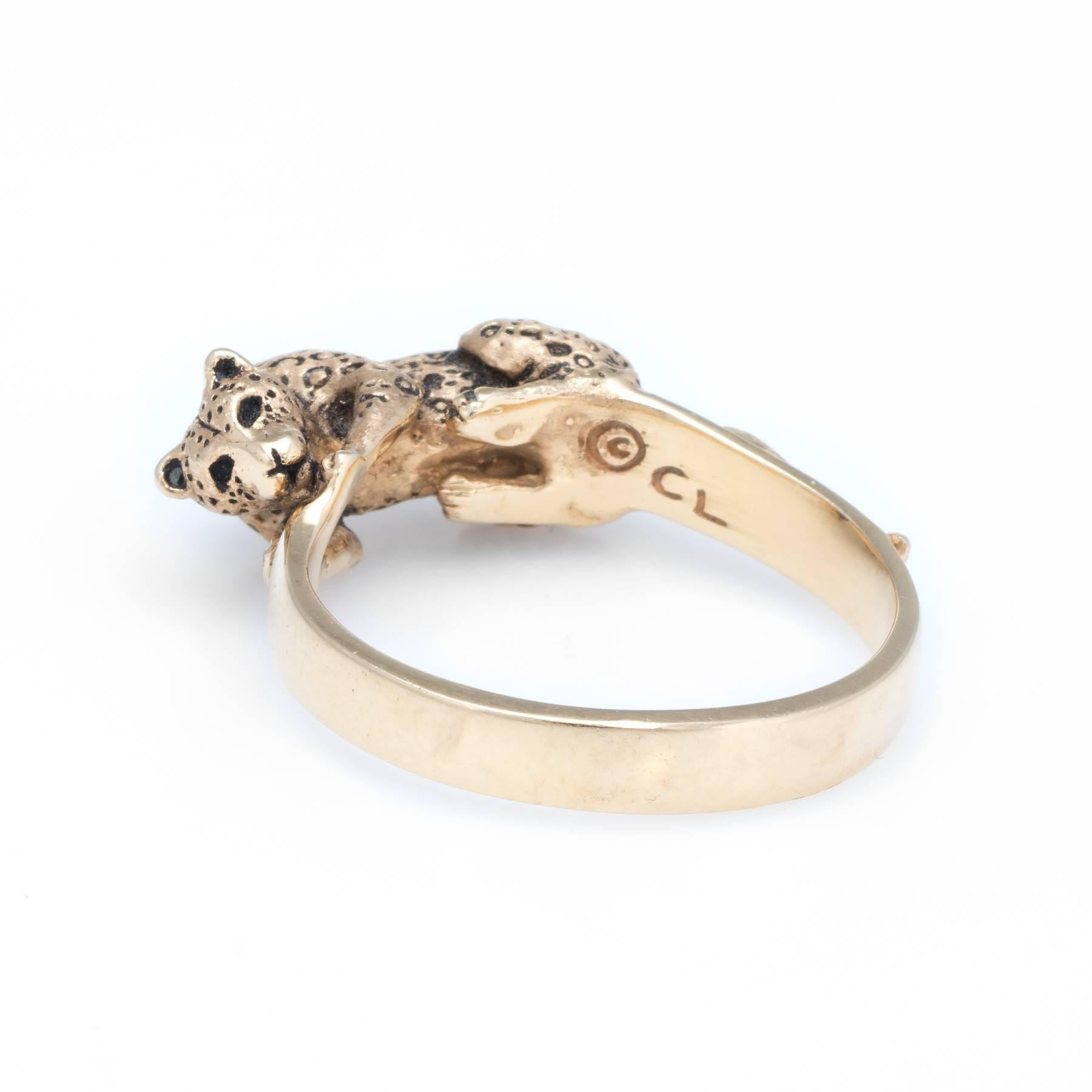 gold animal ring