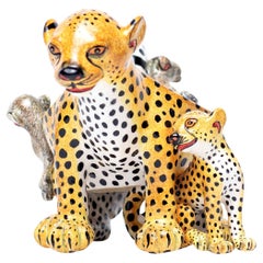 Leopard Ceramic Peanut Bowl, hand made in South Africa