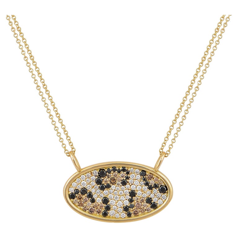 Leopard Jewellery - 378 For Sale on 1stDibs | snow leopard jewelry, leopard  necklace, leopard print jewelry