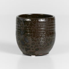 Leopard Glaze Ceramic Vessel