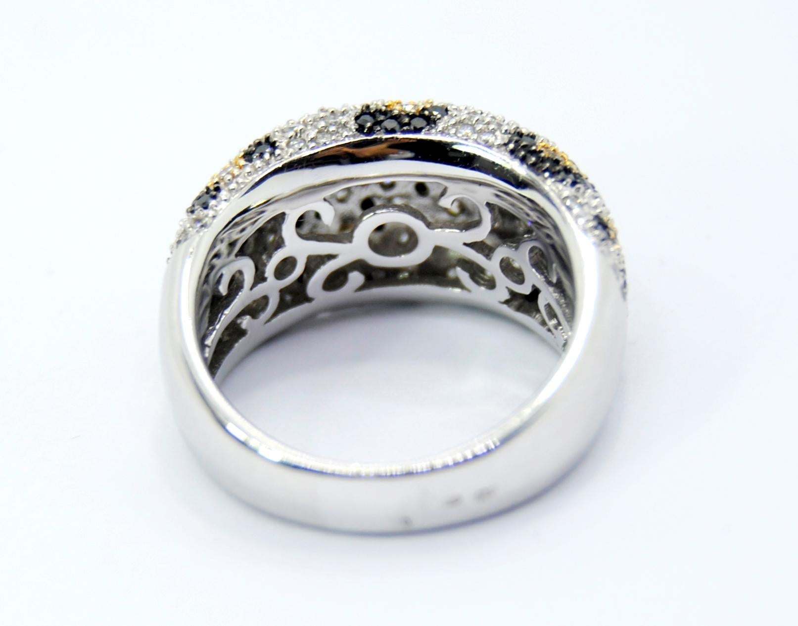diamond leopard ring