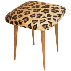 Taburete Vintage Leopardo, Años 60