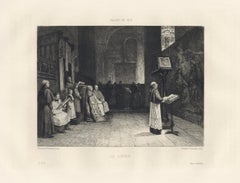 "Le Lutrin" etching