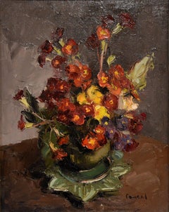 Oil Painting by Leopold Pascal "Flowers"