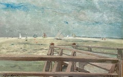 Regatta à Trouville, en Normandie.