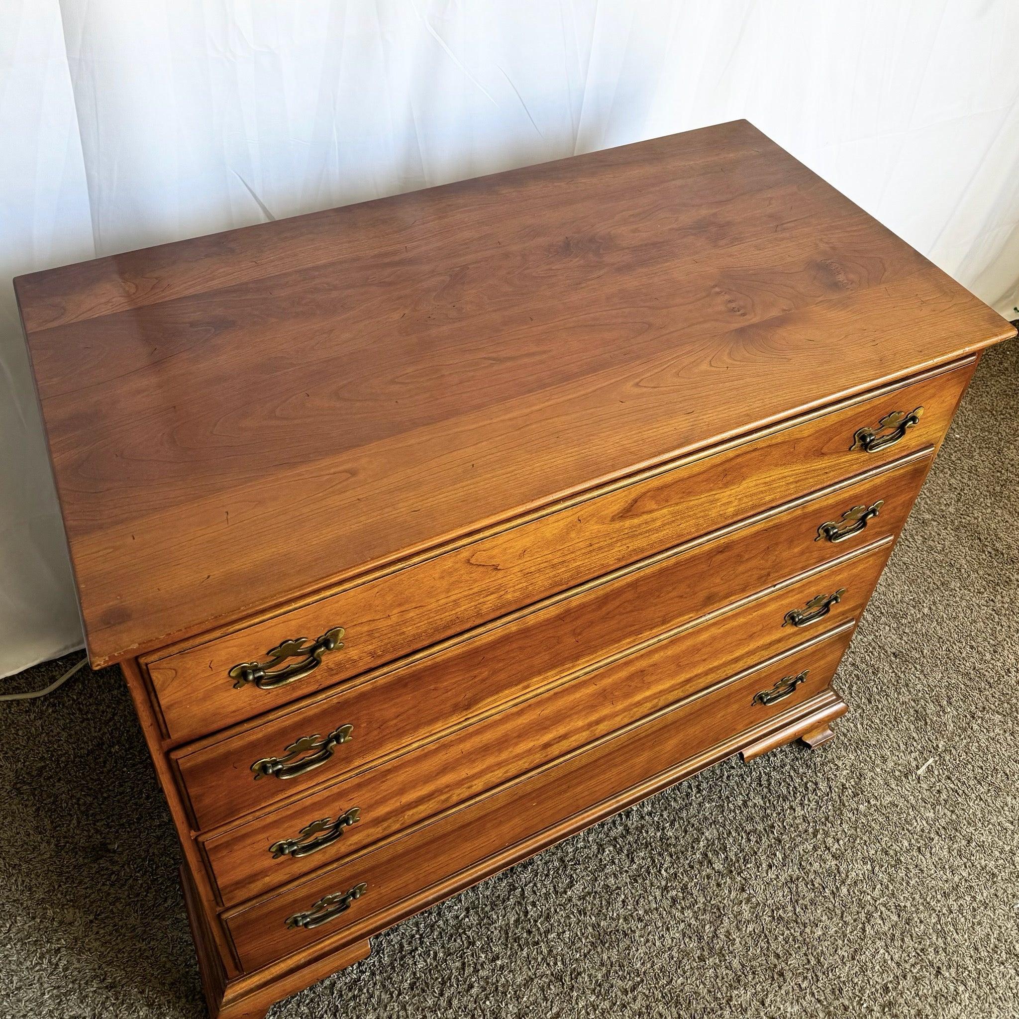 Wood Leopold Sticky “Cherry Valley” Chest of Drawers For Sale