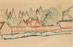 Vue de Village dans l'Oise