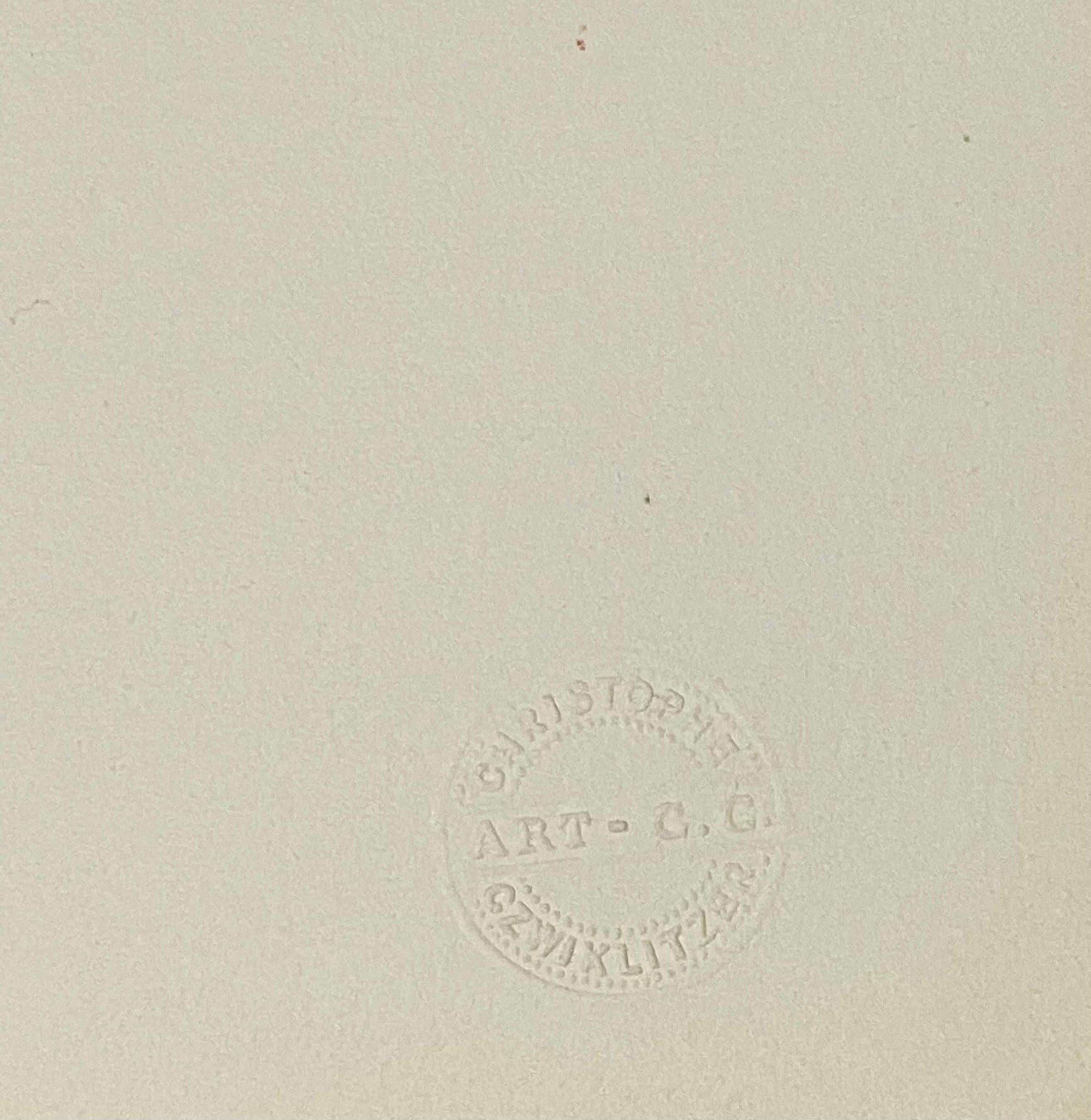 Litografía rusa francesa Avant Garde Ritmo en color Impresión abstracta vibrante - Print de Léopold Survage