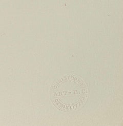 Lithographie russe française d'avant-garde Rythme en couleurs Impression abstraite vibrante