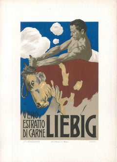 Liebig - Vintage Adv Lithograph by L. Metlicovitz - 1899