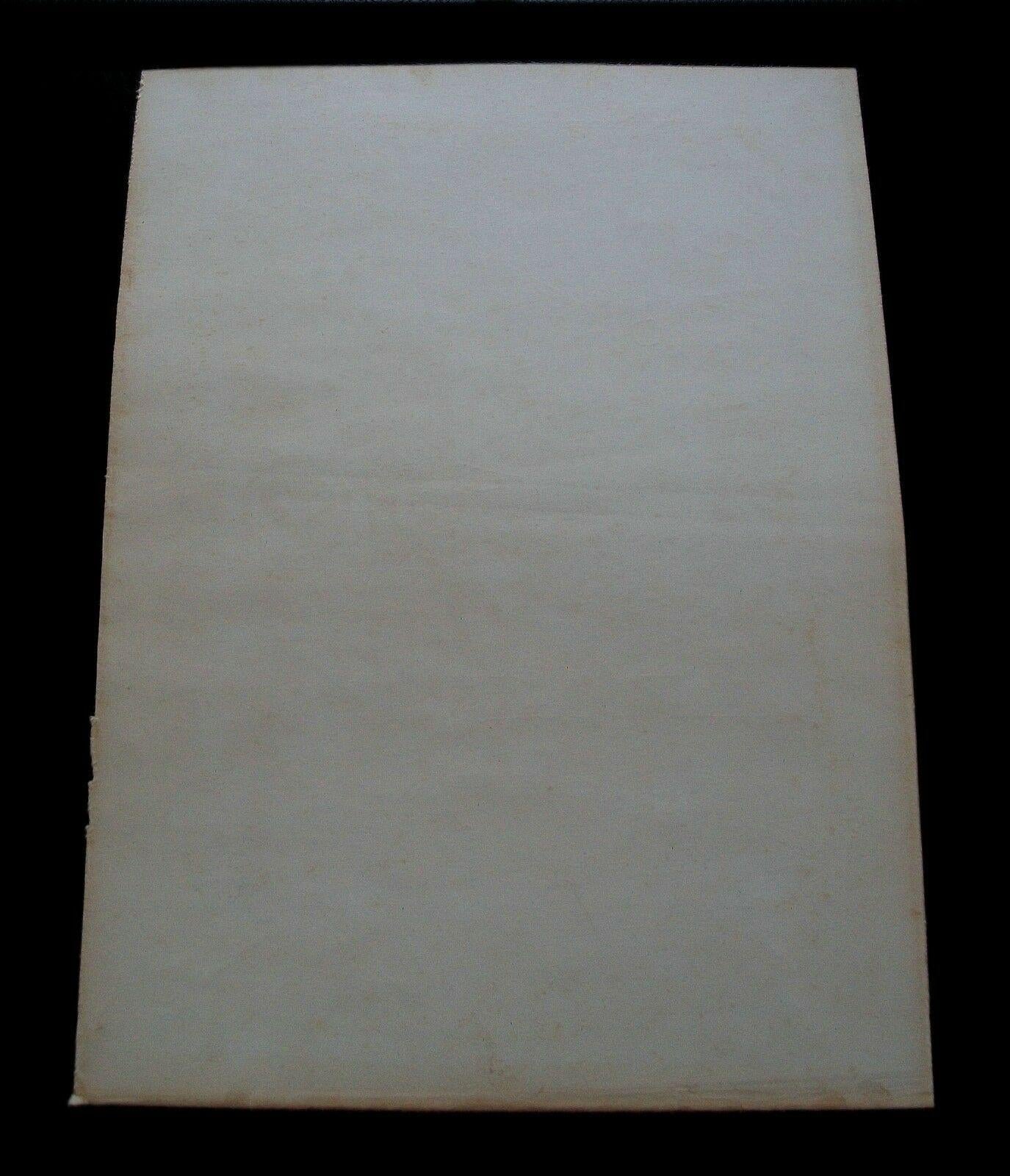 Leopoldo Torres Agüero, Monotypie aus der Mitte des Jahrhunderts, Frankreich/Argentinien, CIRCA 1960 (20. Jahrhundert) im Angebot