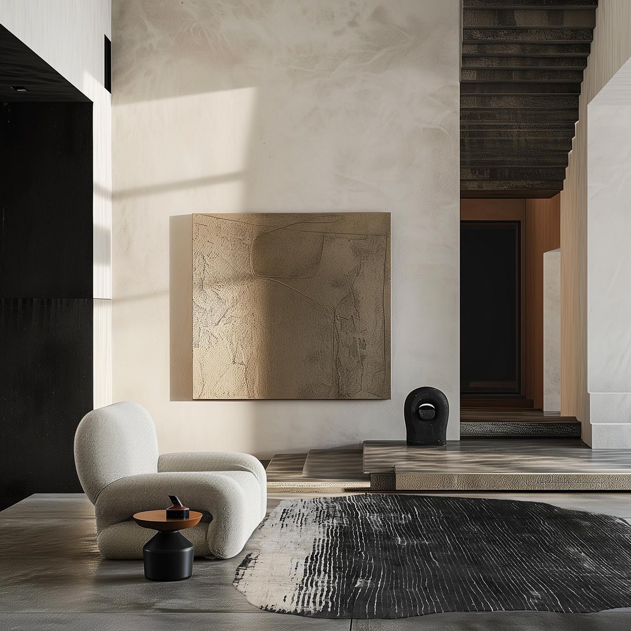 Lepic 1973 Rug by Atelier Bowy C.D.
Dimensions: W 243 x L 300 cm.
Materials: Wool, silk.

Available in W170 x L215, W190 x L235, W210 x L245, W243 x L300 cm.

Atelier Bowy C.D. is dedicated to crafting contemporary handmade rugs for residential and