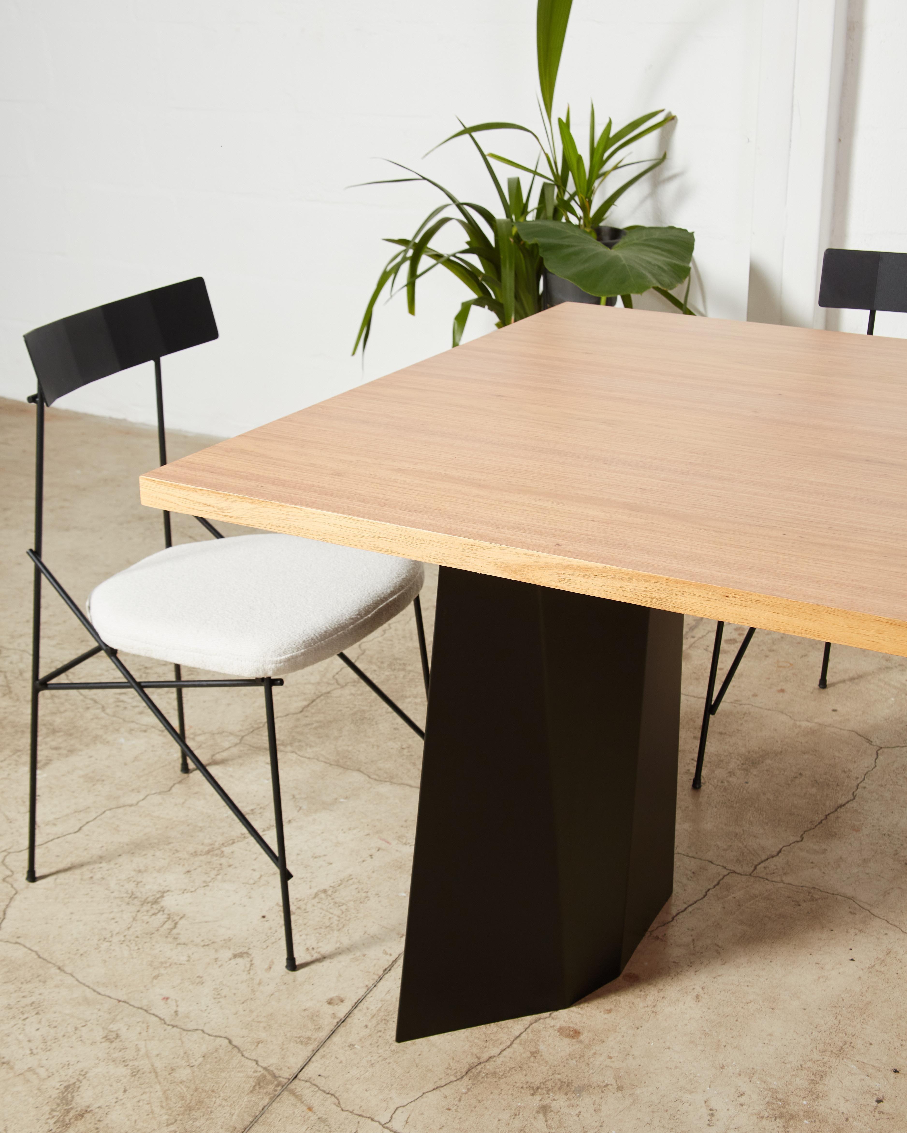 Leque Dining Table By Estudio Few 6 seats In New Condition For Sale In Mesquita, BR