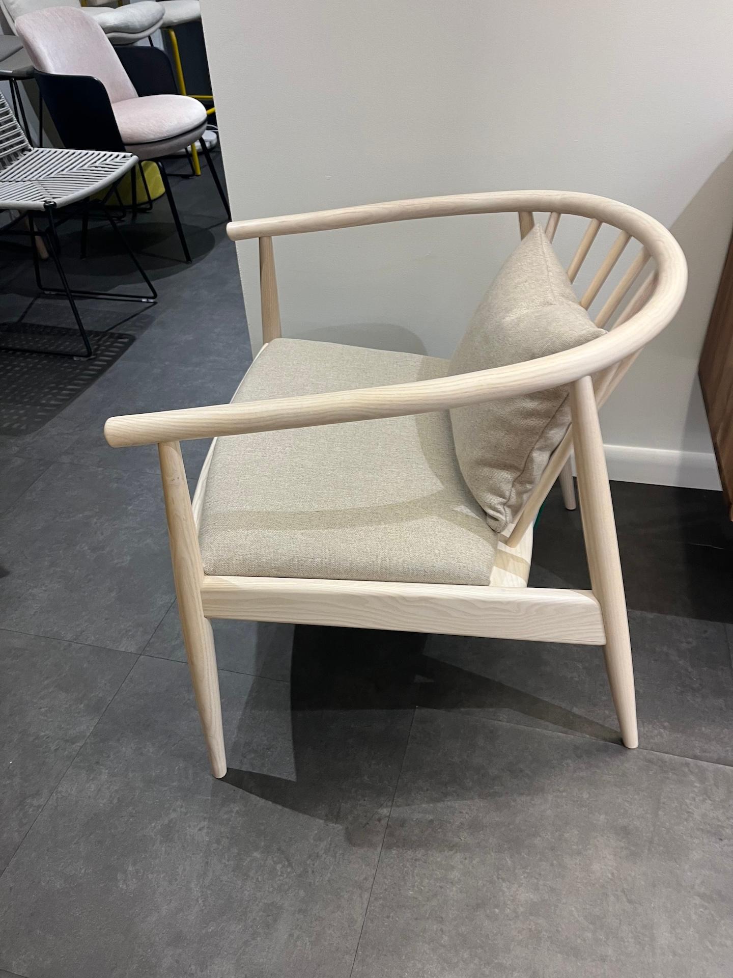 L.ercolani Reprise  Loungesessel von Norm Architects in STOCK (Asche) im Angebot